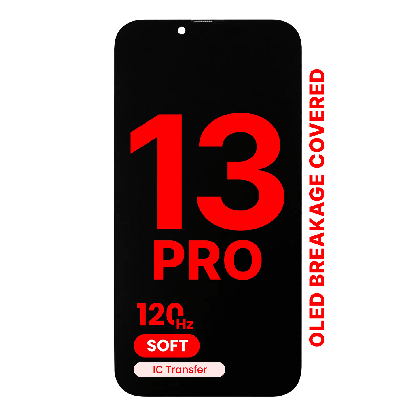 Revitalize Your iPhone with Our Premium iPhone 13 Pro OLED Replacement Screen

Transform your iPhone 13 Pro experience with our top-of-the-line iPhone 13 Pro OLED replacement screen. Whether you're dealing with a cracked display or simply want to improve your screen's performance, our advanced 120HZ Soft OLED display is designed to enhance your everyday life. Enjoy vibrant colors, sharper images, and lightning-fast responsiveness that makes browsing a breeze!