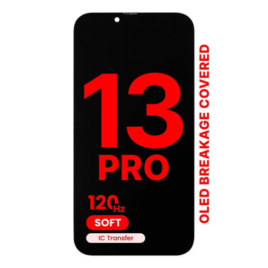 Revitalize Your iPhone with Our Premium iPhone 13 Pro OLED Replacement Screen

Transform your iPhone 13 Pro experience with our top-of-the-line iPhone 13 Pro OLED replacement screen. Whether you're dealing with a cracked display or simply want to improve your screen's performance, our advanced 120HZ Soft OLED display is designed to enhance your everyday life. Enjoy vibrant colors, sharper images, and lightning-fast responsiveness that makes browsing a breeze!