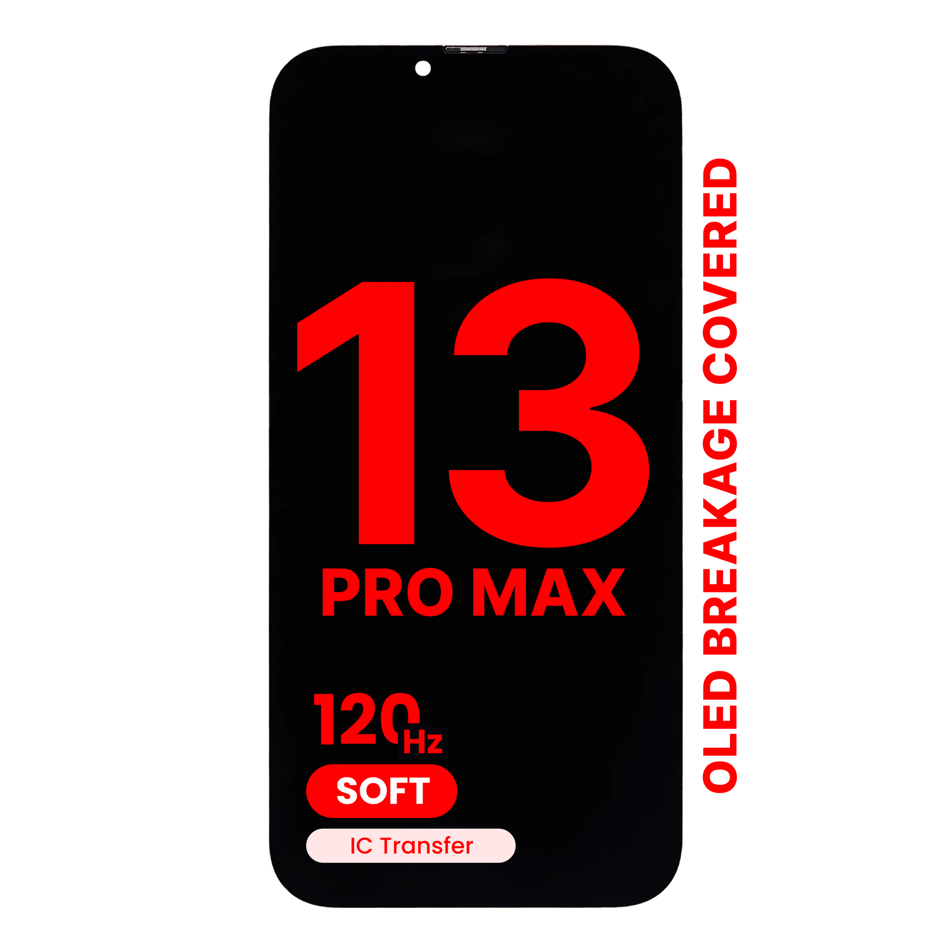 Transform Your iPhone Experience with Our Premium iPhone 13 Pro Max OLED Screen Replacement 120Hz

Revitalize your iPhone with our top-of-the-line iPhone 13 Pro Max OLED Screen replacement! Whether you are dealing with a cracked screen or pixel issues, this premium replacement screen is designed to restore your device back to its original brilliance. With advanced OLED technology, you’ll enjoy vibrant colors, ultra-responsive touch functionality, and a display that’s easier on the eyes.