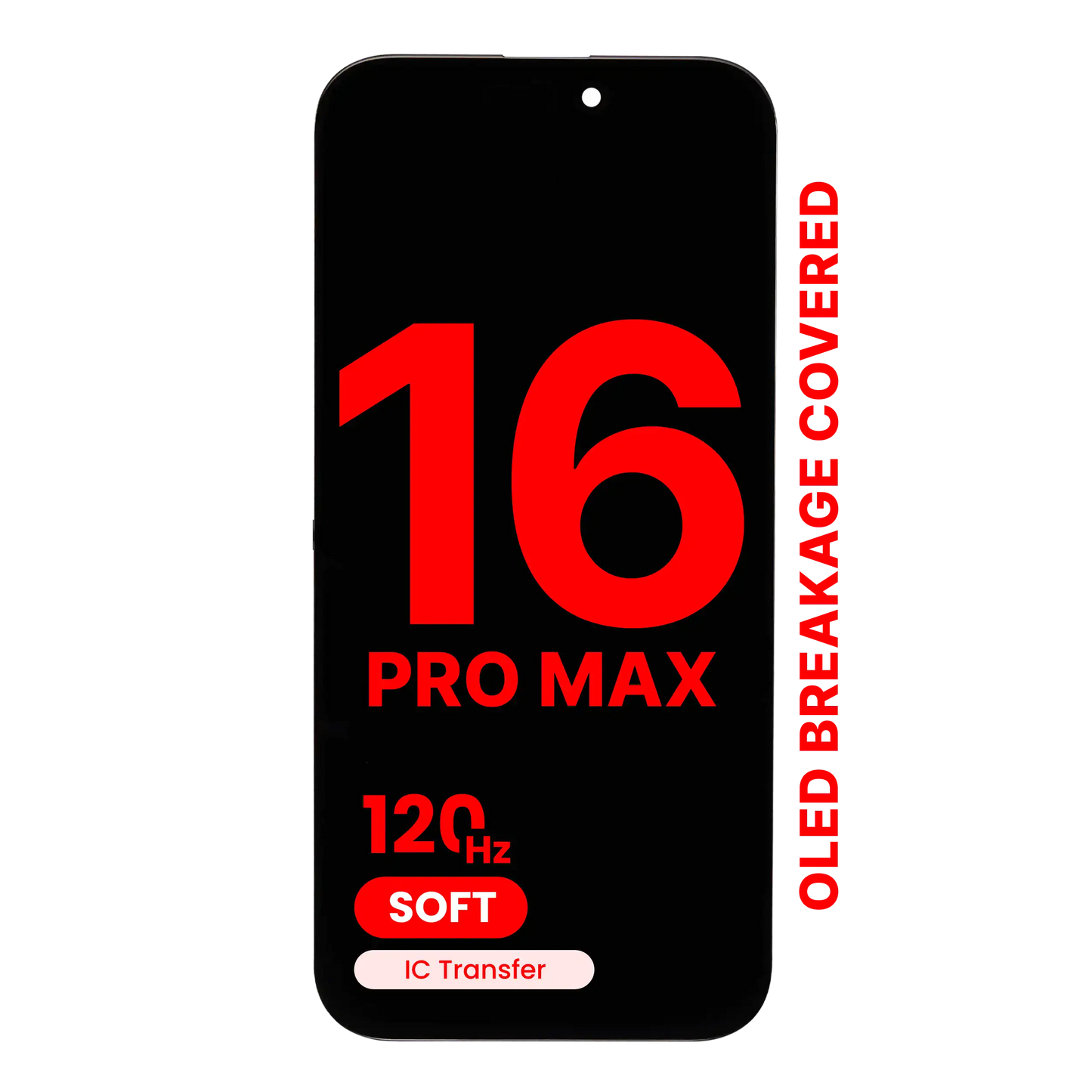 iPhone 16 Display Soft Oled screen Replacement