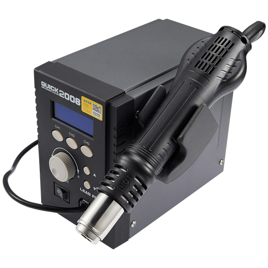 Quick Advanced Digital Display Heat Gun for Precision Welding and Rework Tasks - LabFix