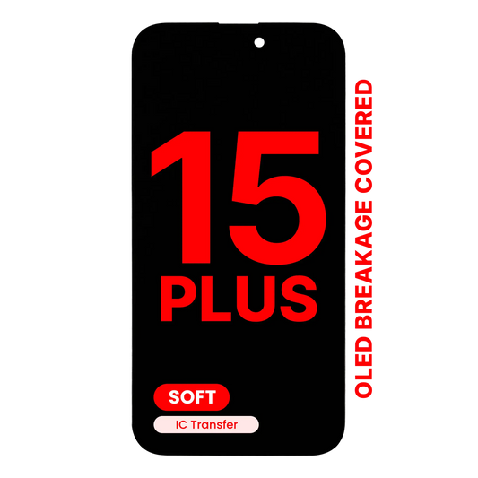 Revive Your iPhone with Premium iPhone 15 Plus OLED Screen Replacement

If your iPhone 15 Plus screen has cracked or become damaged, our premium iPhone 15 Plus OLED screen replacement is the solution you've been searching for. This state-of-the-art screen not only restores your phone's functionality but enhances it, delivering vibrant colors and stunning clarity. Experience your device like never before with our improved display technology.