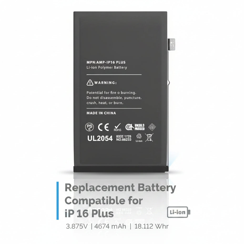 Rejuvenate Your Device with Our iPhone 16 Plus Battery Replacement

Feeling frustrated with your iPhone 16 Plus constantly running low on battery? Say goodbye to the anxiety of a dying phone with our premium iPhone 16 Plus battery replacement. Designed to bring your device back to life, this high-quality battery ensures you stay connected throughout your busy day.