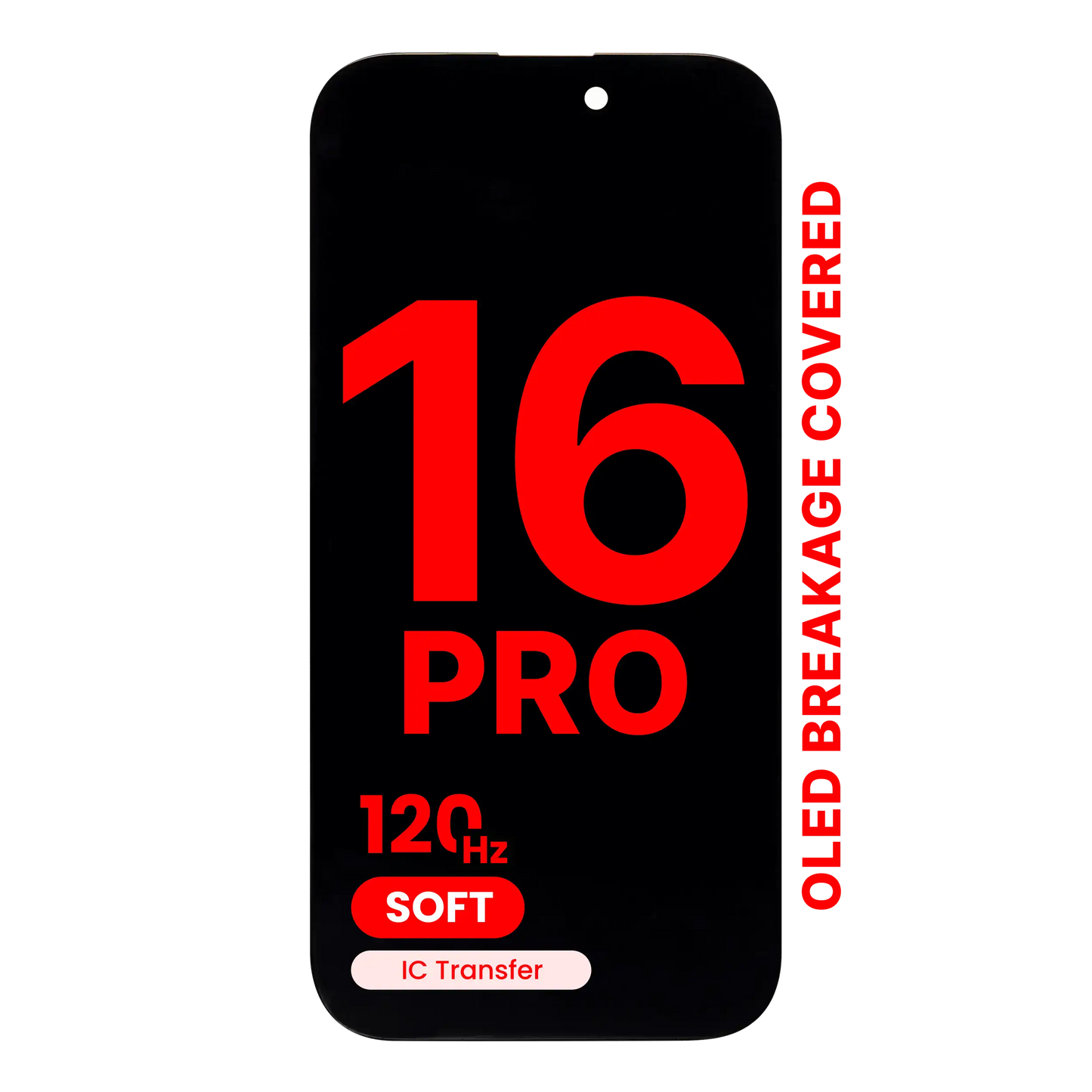 iPhone 16 Pro Oled screen Replacement

Compatibility : only with iPhone 16 Pro Oled screen Replacement .Please double-check your phone model before ordering to ensure a perfect fit.

Excellent Performance

Top-Quality iPhone 16 Pro Soft OLED Screen Replacement&nbsp;

Screens offer advanced technology for high-resolution displays, a fast and responsive touch experience, lower temperatures, and quicker refresh rates.
